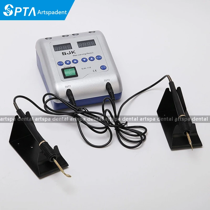 Dental Lab Instrument Electric Wax Waxer Carving 2 Pen Pencil + 6 Wax Tips Knief цена Dental Lab Instrument Electric Wax Waxer Carving 2 Pen Pencil + 6 Wax Tips Knief цены онлайн