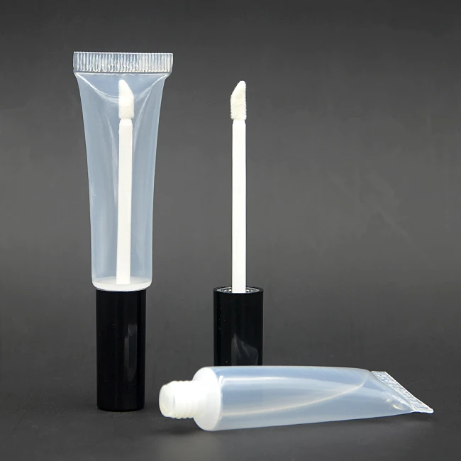 Recipiente de 15g Atacado Squeezable Tubos Lábio Bálsamo Gloss Vazio Garrafa Chapstick Batom Plástico 100 Pcs 15 ml
