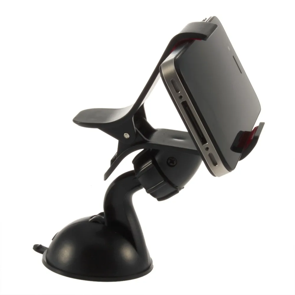 

Universal 360degree spin Car Windshield Mount cell mobile phone Holder Bracket stands for iPhone for samsung Smartphone GPS