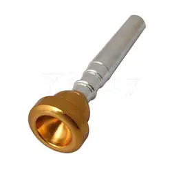 Yibuy 85x27x17 мм цвет серебристый, золотой Медь золотой обод чашки трубы мундштук 3C альтернатива Запчасти для авто