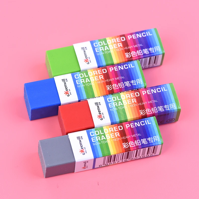 Colored Pencil Eraser Rubber For Painting Drawing Oil Watercolor