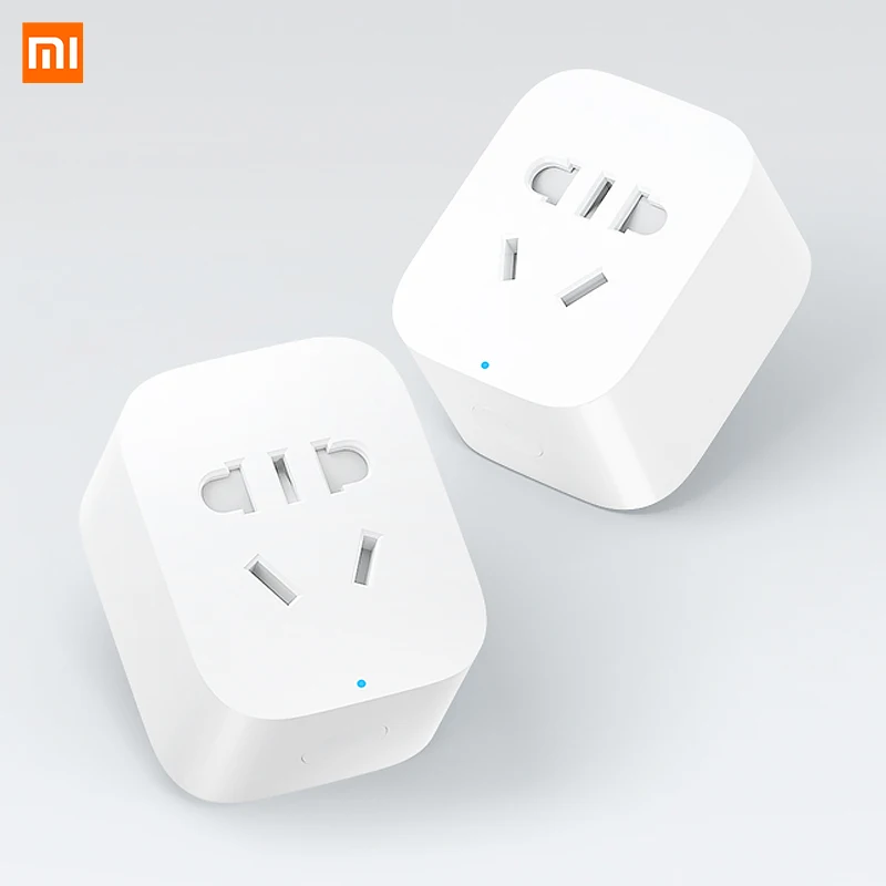 Xiaomi mi умная Wi-Fi розетка Ti mi ng Plug приложение пульт дистанционного управления работает с Xiao mi умный дом mi jia Zigbee розетки 3 версии