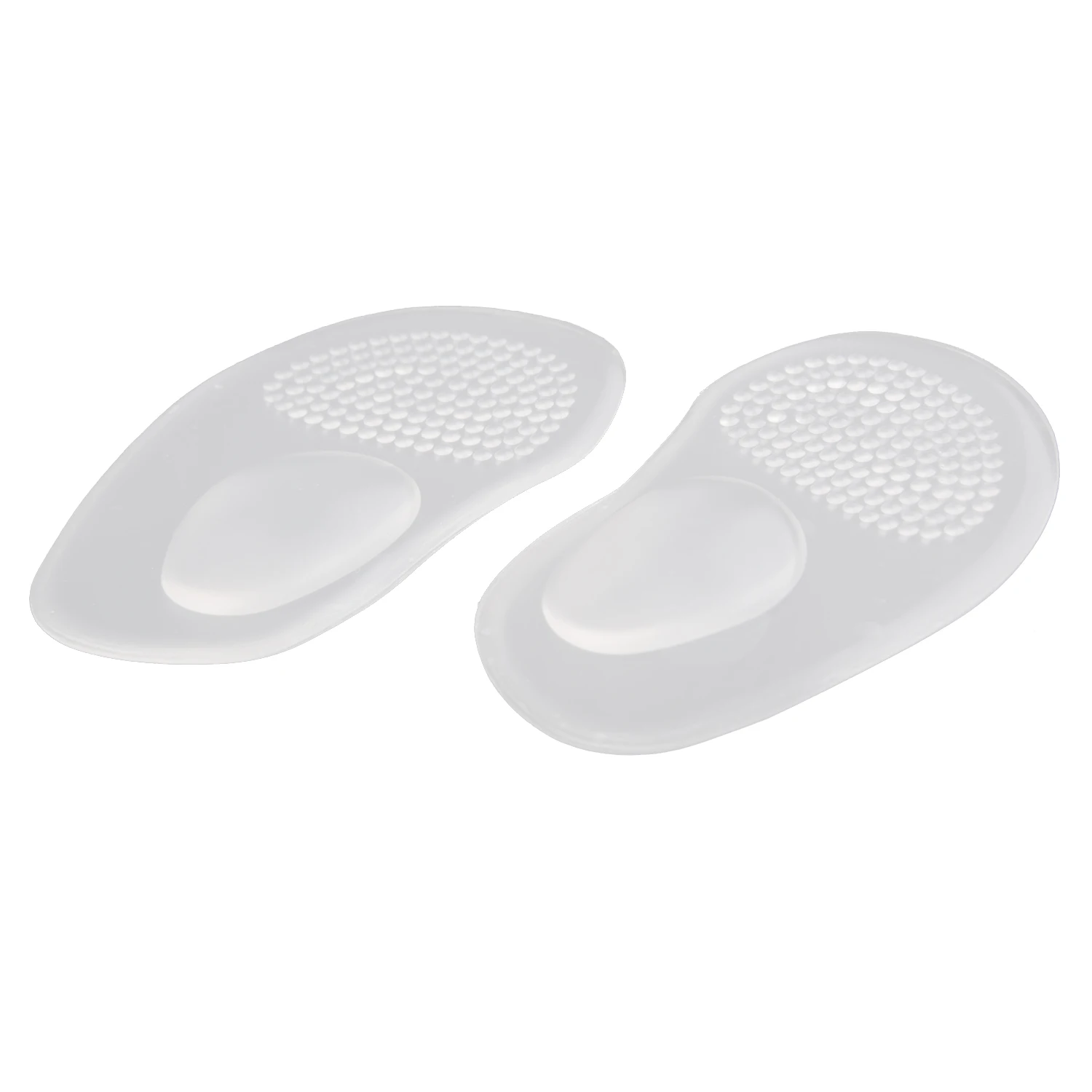 

VSEN 2pcs Style2 in 1 Arch Support Cushion Half Silicone Gel Front Feet Shoe Pads