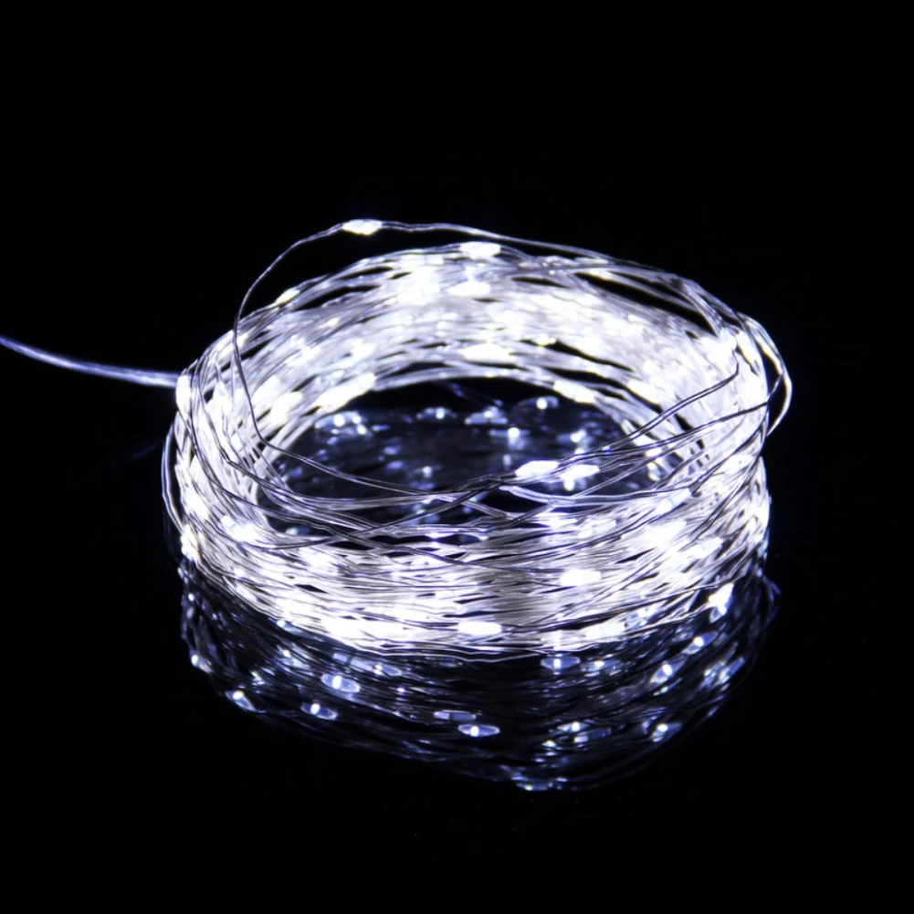 Impermeable de la luz de hadas luces de Navidad al aire libre luces led decoración de alambre de cobre Alambre de cadena de luz para la boda de Navidad Garland, fiesta Impermeable de la luz de hadas luces de Navidad al aire libre luces led decoración de alambre de cobre Alambre de cadena de luz para la boda de Navidad Garland, fiesta