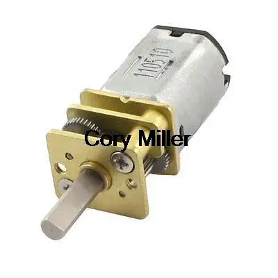 

RC Car N20 DC 6V Metal Steering Gear Deceleration Speed Motor 300 RPM