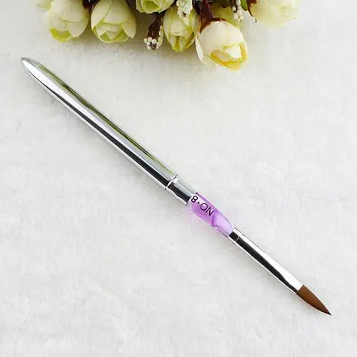 

Nail Art Brush Stainless Steel Detachable Lid Professional Acrylic Nail Art Brush Pen Tool