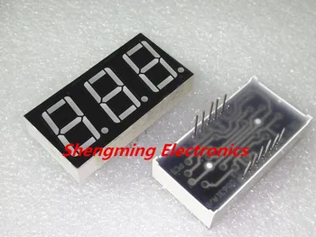 

50PCS 0.56 inch 3 digit Red Led display 7 segment Common Anode
