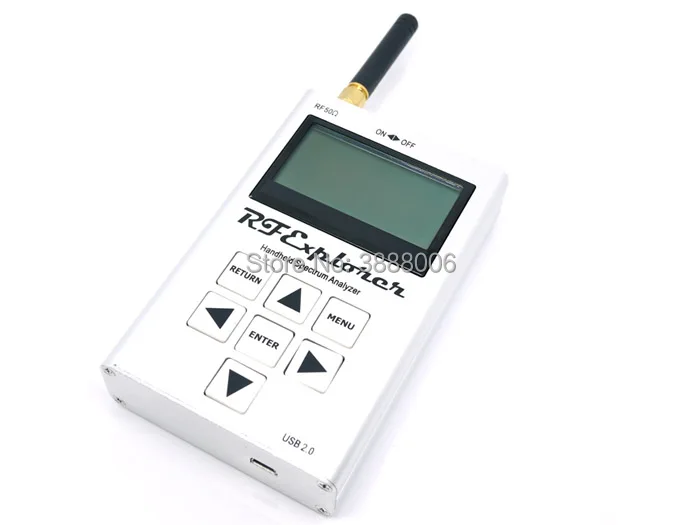 

RF Explorer Model 2.4G USB Digital Spectrum Logic Analyzer Oscilloscope 112KHz-100MHz WSUB1G Handheld Digital Spectrum Analyzer