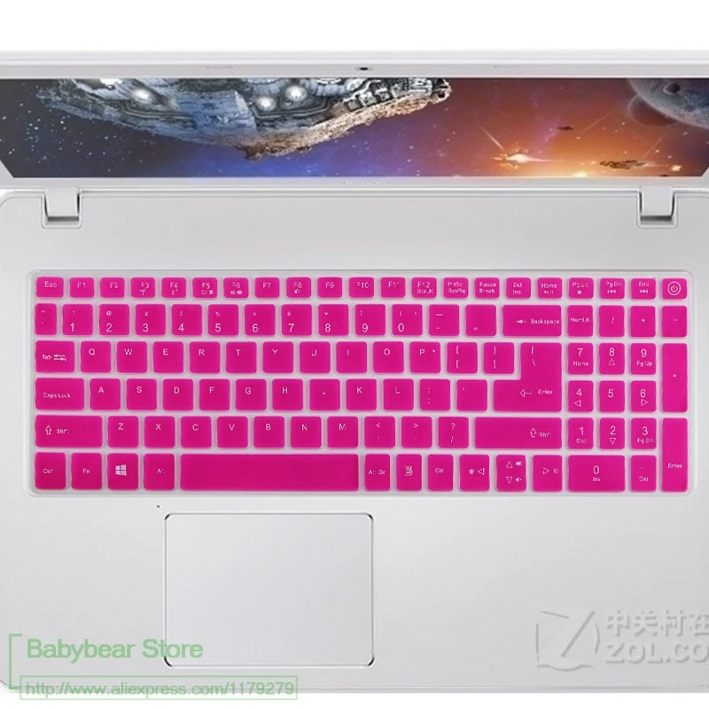 15 6 дюймовая Силиконовая Защитная крышка для клавиатуры Acer Aspire E5 573/574/575G V3 574G 532G