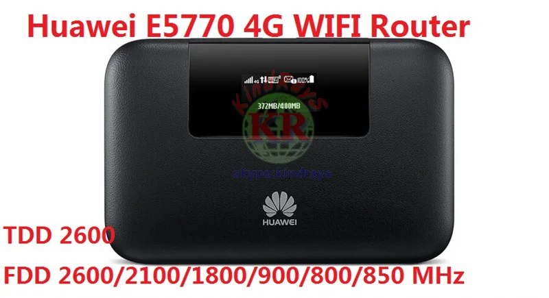 Huawei E5770 мобильный WiFi Pro маршрутизатор с RJ45 4G LTE FDD800/850/900/1800/2100/2600 МГц DC HSPA + 850/900/1900/2100