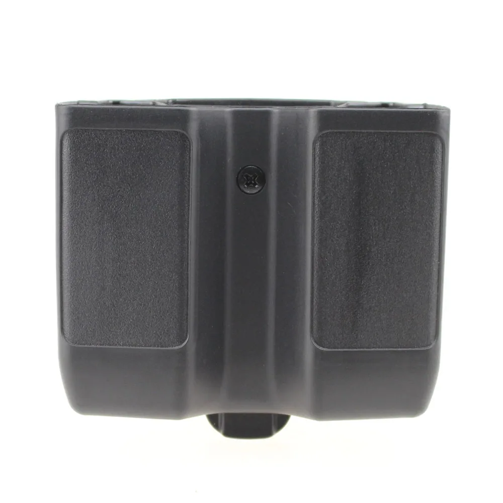 Quick Draw Double Magazine Pouch Case Stack Universal Pistol Cartridge Clip Holder Duty Belt Mag Box