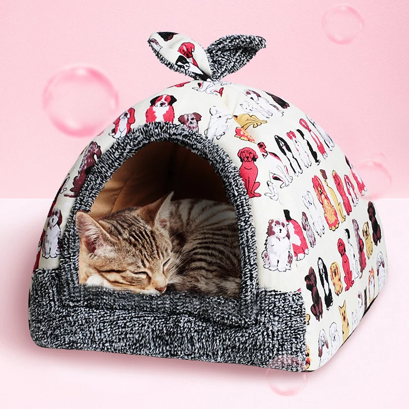 

Tent nest autumn and winter pet nest comfortable warm cat litter kennel yurt