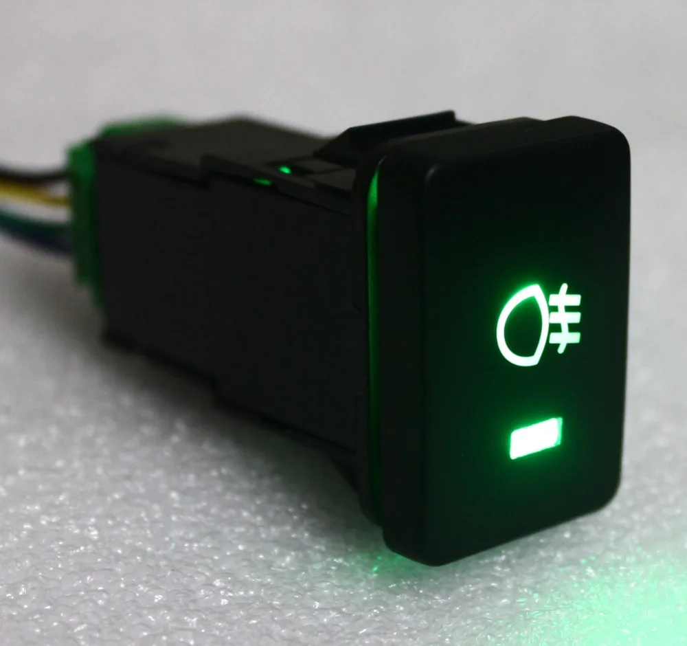 Fog Lights Push Button Car On Off Switch 12 Volt 3 Amp Diy