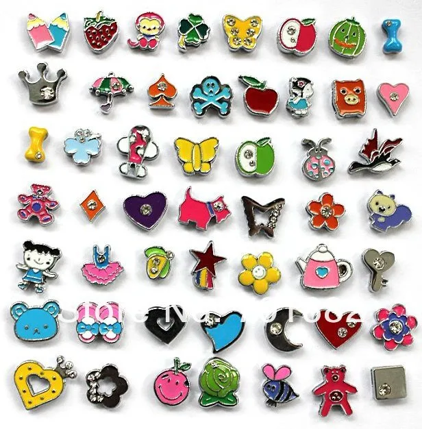 

wholesales 5pcs DIY Accessories mixed styles (send by random) slide Charm Internal Dia 8mm fit 8mm belt wristband pet collar