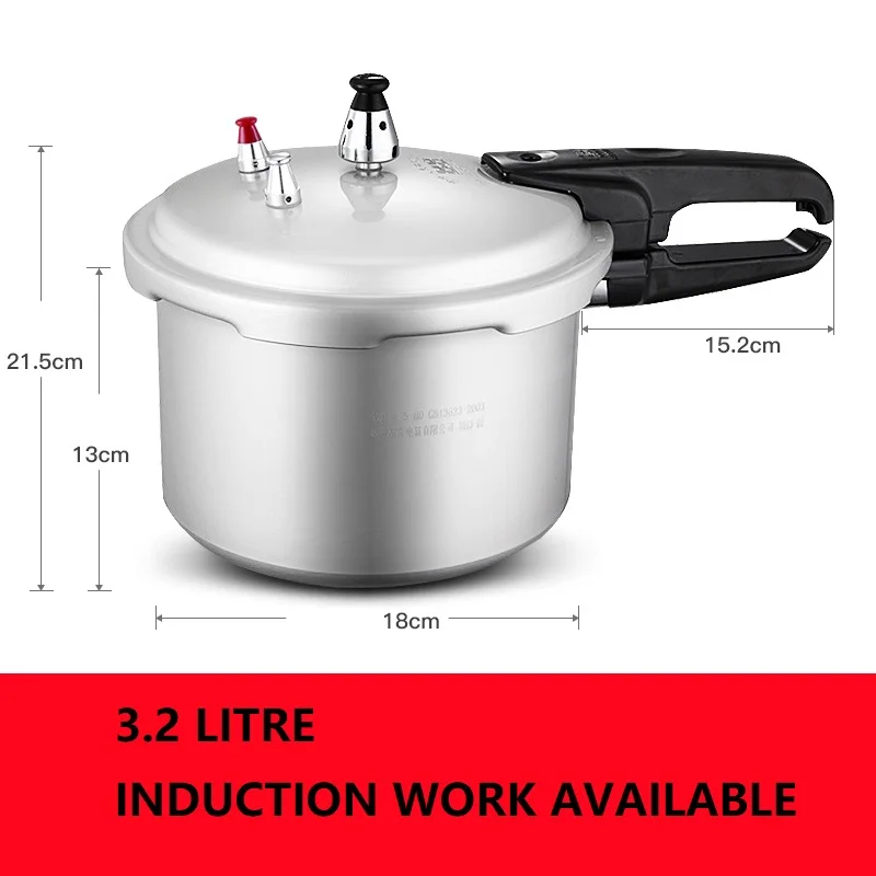 Скороварка из алюминиевого сплава, скороварка, мини скороварка высокого давления, 2л, 3л, плита общего назначения, сковорода - Цвет: b