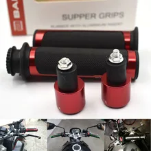 Универсальный 7/8 ''22 мм CNC мотоциклетные ручки гоночные ручки руля для kawasaki NINJA 250 300 400 650 1000 VERSYS W800 ER5