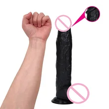 Black nude soft silicone realistichuge lifelike dildo horse huge penis suction big dick sex toys for women masturbate sex shop