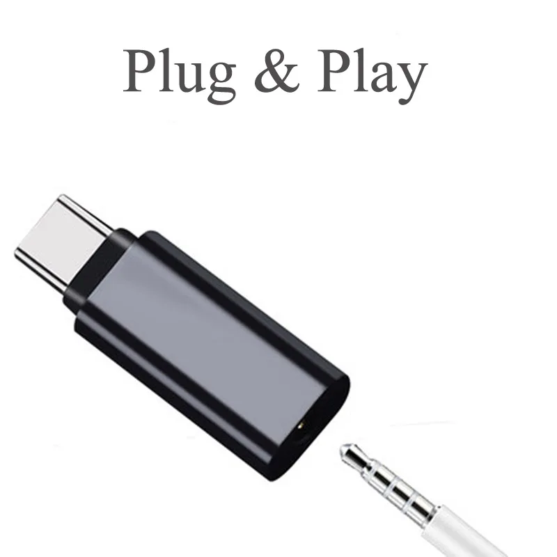 Адаптер для наушников с разъемом типа C на 3 5 мм Usb AUX аудио кабель адаптер Huawei Mate 20