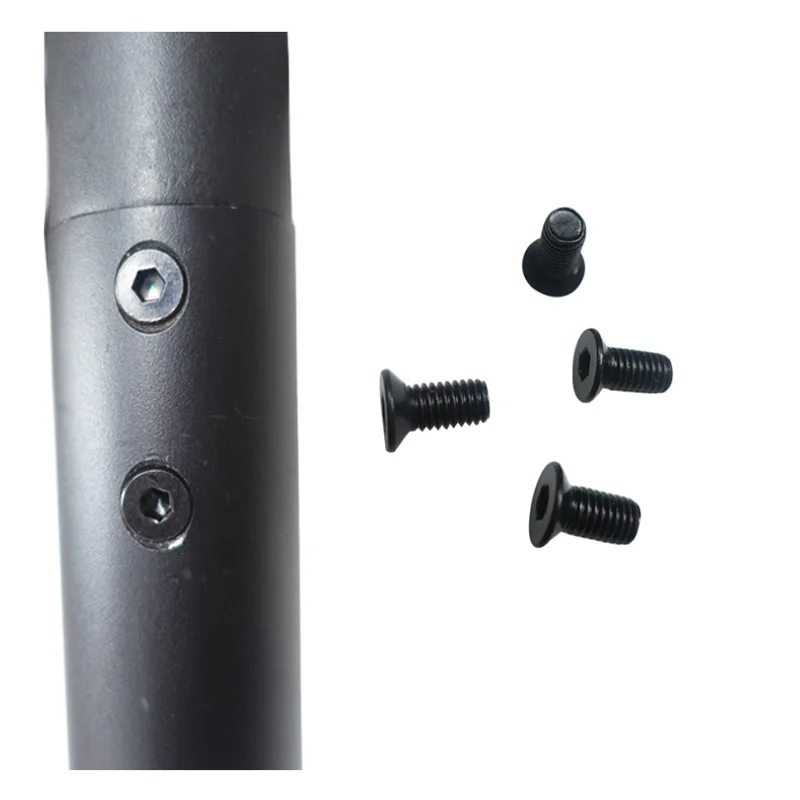 

4pcs Skateboard Handle Bar Front Fork Tube Screws Hex Holder Replacement Parts Kits Original Xiaomi Mijia M365 Electric Scooter