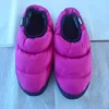 Candy-colored Home Down Shoes Home Couple Cotton Slippers Thick Bottom Bag With Cute Indoor Floor Drag Men And Women Shoes ► Photo 2/6