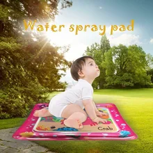 Маленький портативный детский игрушечный Органайзер игровой коврик коробка надувная подушка для воды 669