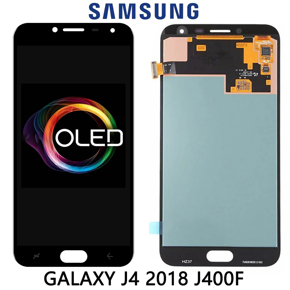 5," AMOLED lcd для samsung Galaxy J4 J400 J400F J400H J400P J400M J400G дисплей сенсорный экран дигитайзер Запасные части