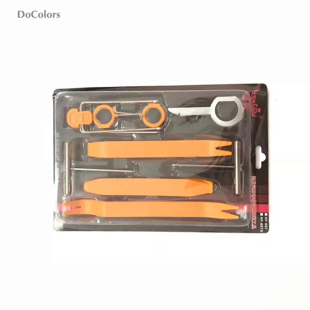 

DoColors Car Radio Door Panel Repair Pry Tool case For SEAT Ibiza Leon Toledo Arosa Alhambra Exeo FR Supercopa Mii Altea Cordoba