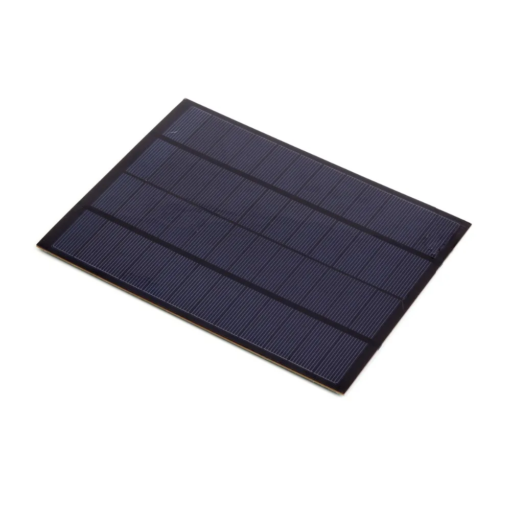 ELEGEEK 4,2 Вт 12 В солнечная панель для DIY поликристаллический ПЭТ+ EVA ламинированный для солнечной панели экспериментальный тестовый 200*130*2 мм