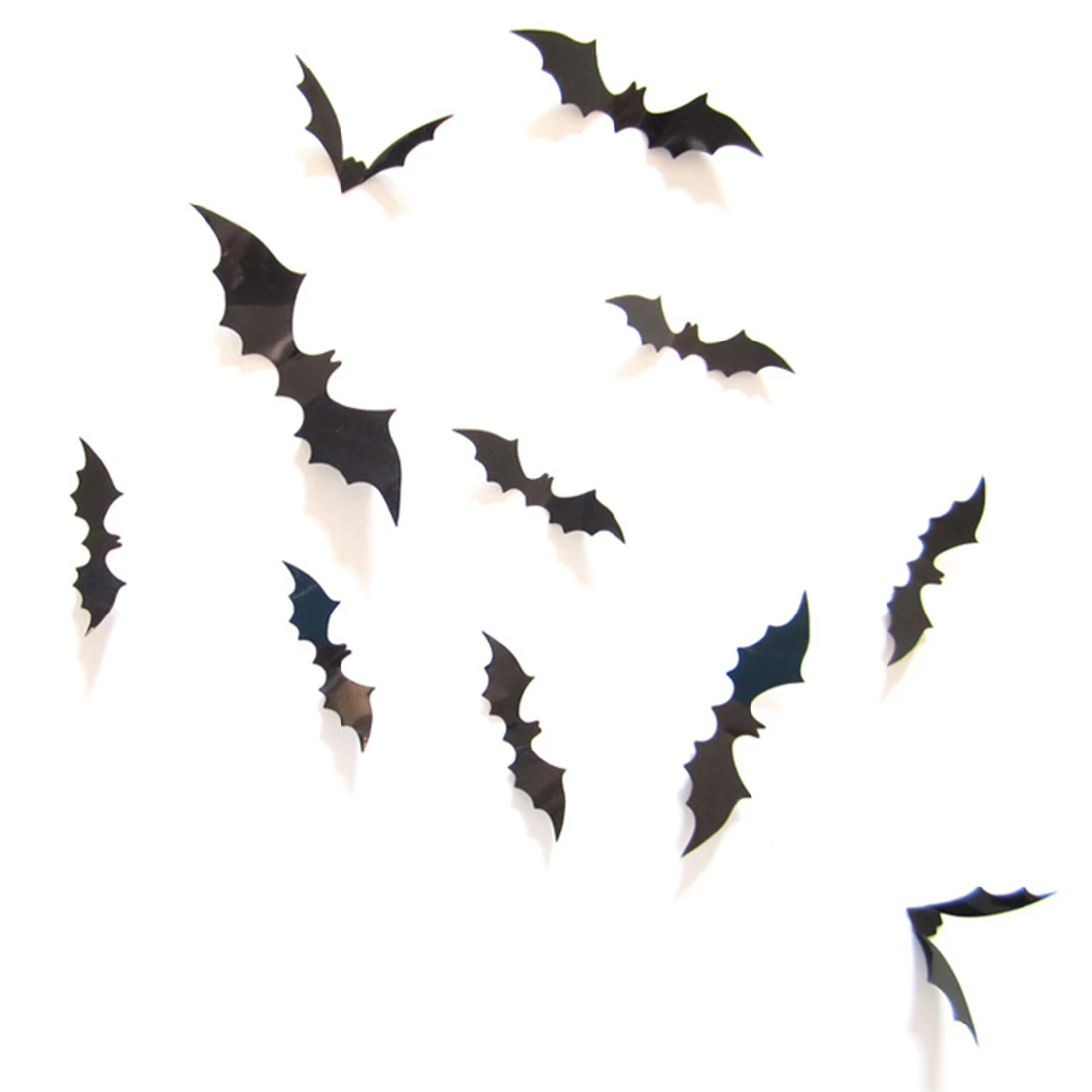 12pcsset 2016 attractive 3d diy pvc red black bat wall sticker decal home halloween decoration bats sticker supply - Bat Halloween Decorations 12pcsset 2016 attractive 3d diy pvc red black bat wall sticker decal home halloween decoration bats sticker supply - Bat Halloween Decorations