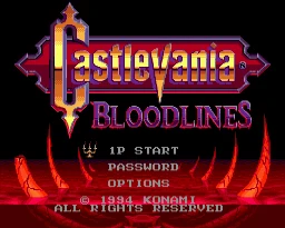 Castlevania родословных NTSC USA игровой картридж 16 бит карточная игра для MegaDrive / Genesis