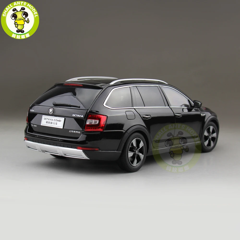 1/18 Skoda Octavia Combi Wagon литая металлическая модель автомобиля игрушка мальчик девочка подарок коричневый