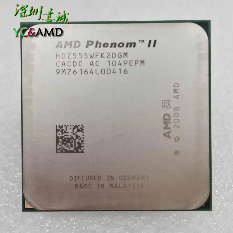 AMD Phenom II X2 555 CPU Processor Dual Core (3.2Ghz/ 6M /80W / 2000GHz ...