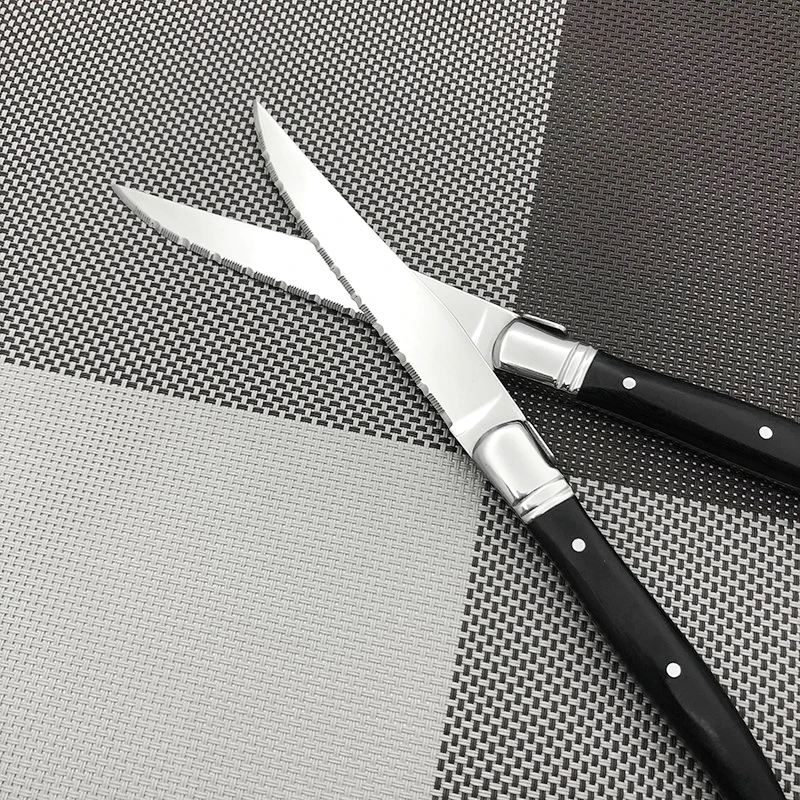 laguiole black wood knives  (11)