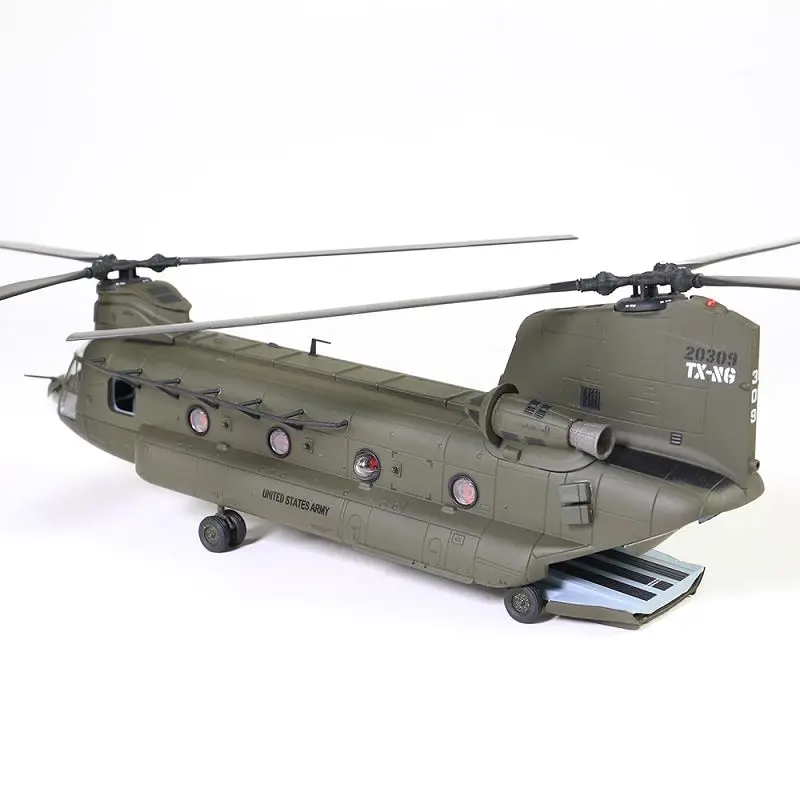 FOV 1/72 весы США CH-47D Chinook транспортный вертолет литой под давлением металлический армейский самолет модель игрушка для коллекции/подарок/украшение