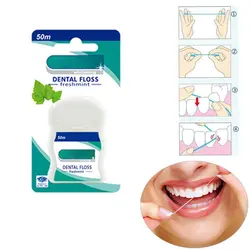 50 шт./компл. высокое качество зубная нить Зубы Придерживайтесь зуб выбирает межзубные чистить зубы чистой зубочистки