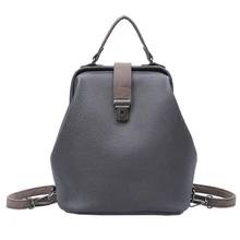 Versión Coreana de la moda de Las Mujeres Mochilas 2017 Nuevo Bolso de Hombro de Las Mujeres de Tendencia Pequeña Bolsa de Viaje Mochila de Ocio Mochila Femenina
