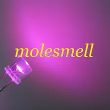 100 шт. 5 мм Flat Top розовый LED широкий угол 5 мм Розовый светодиодные 5 мм светло-светодиод 5 мм большой угол розовый LED