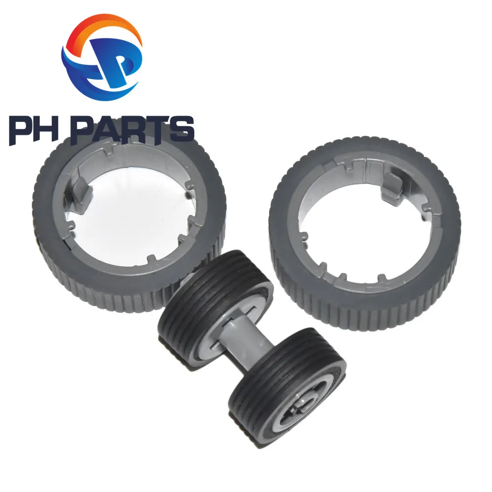 47.5 5sets Grade A Pickup Roller Brake Roller Fujitsu fi-7160 fi-7180 fi-7260 fi-7280 fi7160 fi7180 fi7260 PA03670-0001 PA03670-0002  