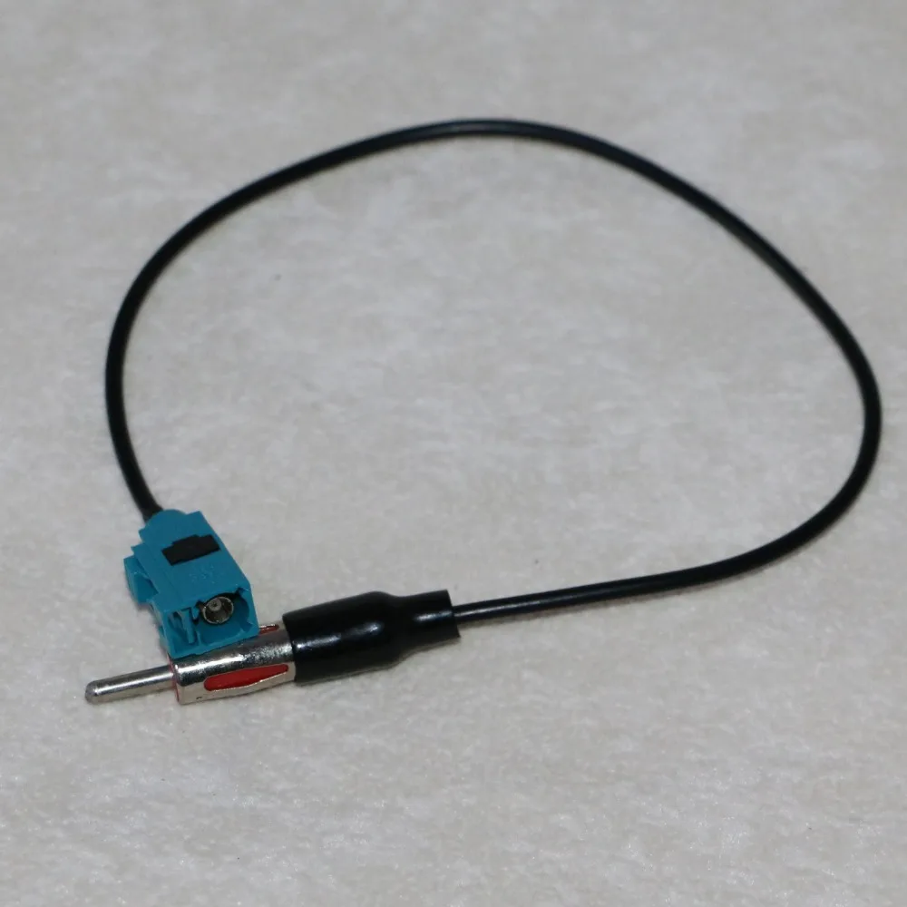 Автомобильный радиоприемник антенна адаптер Соединительная кабельная головка Fakra к штекеру Din для VW Dewtreetali