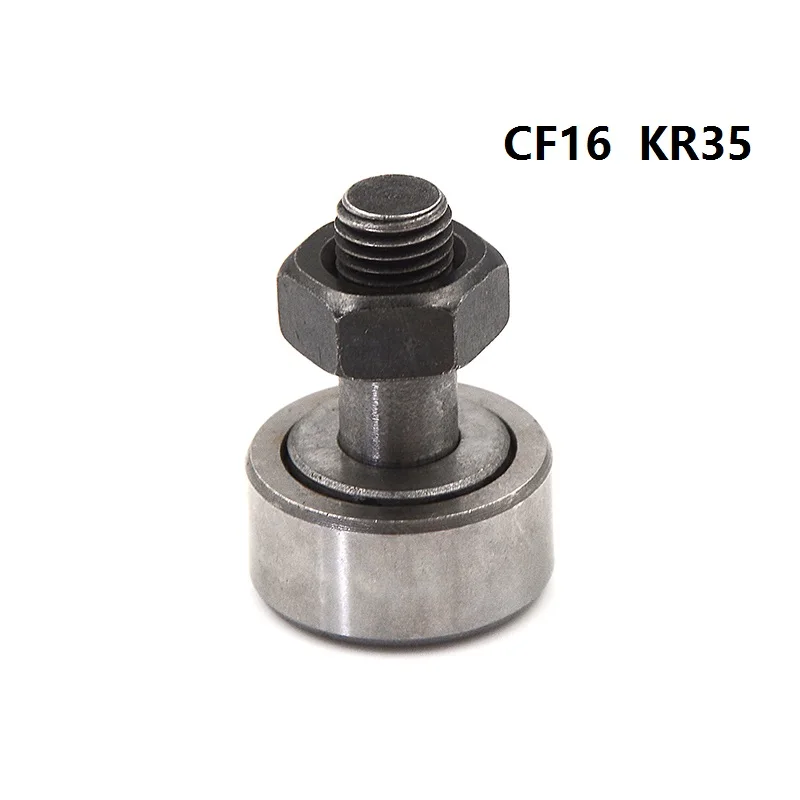 

50pcs/lot CF16/KR35 Track Rollers Stud type Cam Follower Needle Roller Bearing CAM followers for cnc router