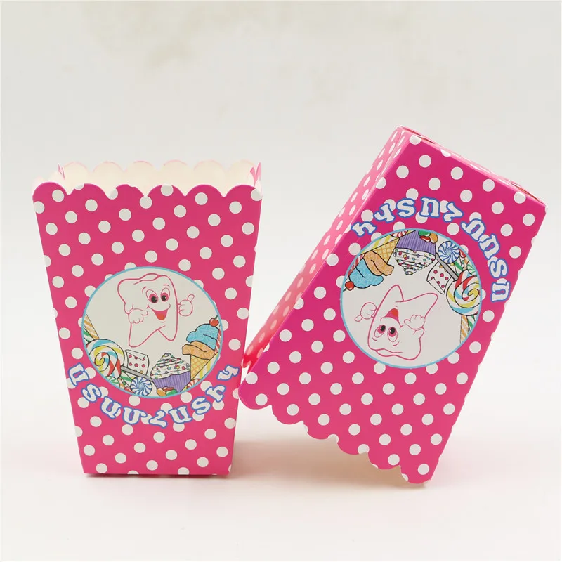 6pcs Lot First Tooth Kids Favor Suppliers Party Cartoon Theme