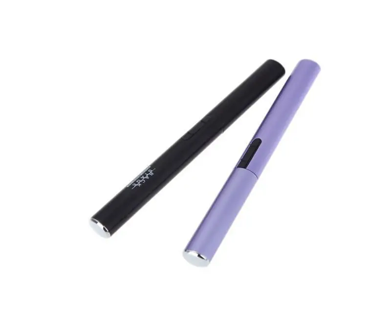 

1PCS Portable Pen Style Electric Heated Eyelash Curler Makeup Eye Lashes Long Lasting Curvex Lash Curler Heat Purple