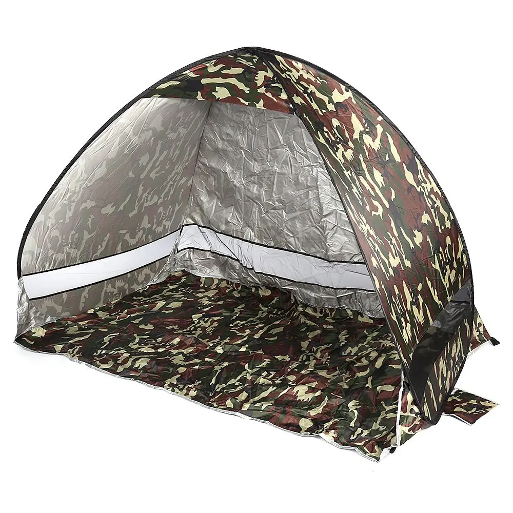 200*120*130CM 1.2kg uick Cabana Beach Tent Sun Shelter Foldable Portable Camping Beach Tent 1 2