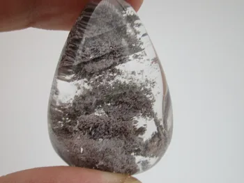 

26g Rare Real Clear Natural Red Ghost Mineral Garden Quartz Crystal Chorite-Crystals Beautiful Patterns Rutilated Stones Reiki