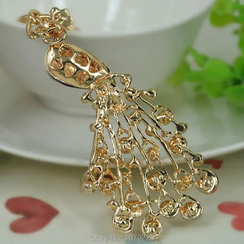 Cute Pea Keyring Rhinestone Crystal Charm Pendant Key Bag Cute Pea Keyring Rhinestone Crystal