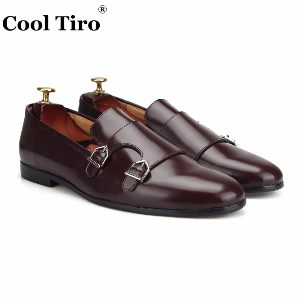 Polished Leather Double-Monk Loafers (2)