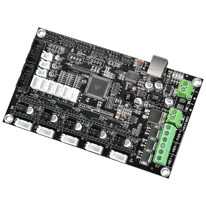BIGTREETECH Gen V1.0 материнская плата совместима с TMC2130/TMC2208/A4988/DRV8825 шаговый Драйвер