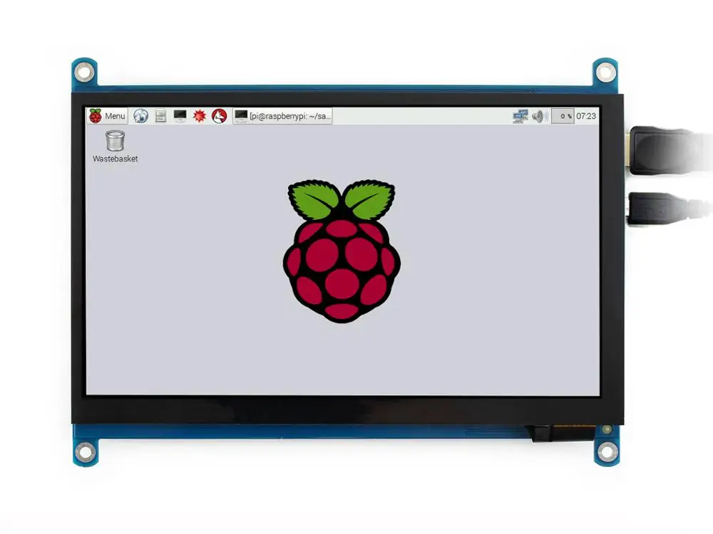  Waveshare 7 inch HDMI LCD (H) Computer Monitor 1024*600 IPS Capacitive Touch Screen Supports Raspbe