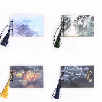 

1Pcs Chinese Style Vintage Diary Thread-bound NoteBook Sketchbook Stationery Office School Supplies Day Planner Gift for Kids