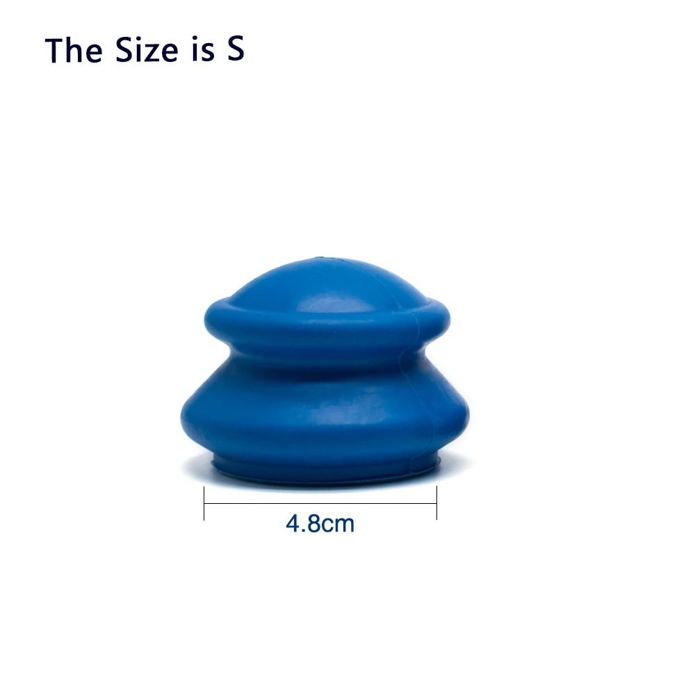 Povihome 2 قطعة الرعاية الصحية سيليكون فراغ علب الحجامة الكؤوس الرقبة الوجه الخلفي تدليك الحجامة الكؤوس الاسترخاء كامل الجسم مدلك جرة